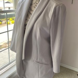 Light gray blazer